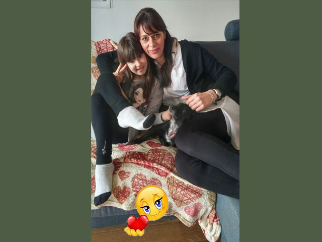 Diva con la nuova famiglia